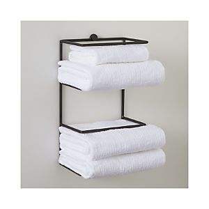 Porta toallas, toallero de hotel, organizador de baño, toallero de pared, toallero moderno, toallero de acero inoxidable - Product Image 2