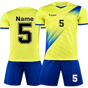 Uniformes de Fútbol Personalizados 2026 para Hombre, 100% Poliéster, Nuevo Diseño Vintage, Conjuntos de Camisetas de Fútbol de Equipo, Impresión Digital de Alta Calidad - Product Image 1