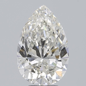 Diamant en vrac certifié IGI 5.02 PEAR SI1, diamant cultivé en laboratoire - Product Image 1
