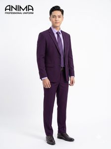 Costume d'affaires pour homme ANIMA TPBank, respirant, de qualité supérieure, anti-rides, professionnel, pour le bureau - Product Image 2