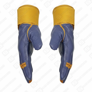 Gants de frappe professionnels bleu marine à manchette longue, les plus vendus, pour entraînement de baseball/softball, taille XL adulte, personnalisables - Product Image 5