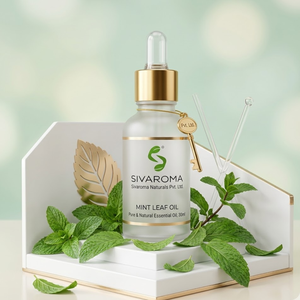 Aceite de Hoja de Menta Botánica Fresca para Mezcla de Fragancias Industriales, Uso Cosmético y Negocios de Exportación de Gran Volumen - Product Image 1