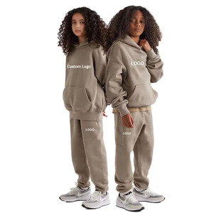 Wholesales Custom Logo Red Boy Girls Nylon <b>Wind</b> <b>Breaker</b> Sets Summer Quick Dry Breathable Vintage Casual Lightweight Kids - Product Image 1