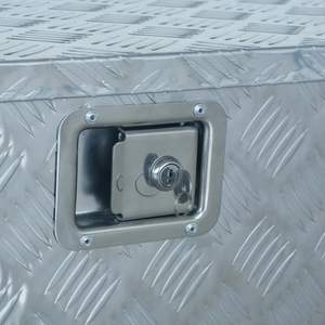 Caja de herramientas de aluminio plateado 29 \ "x15 \" x16.1 \ "x18.1 \"-Solución de almacenamiento duradera y práctica - Product Image 6