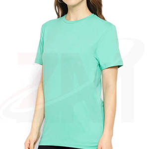 T-shirt femme 100% coton, personnalisez votre propre logo, respirant, au prix le plus bas - Product Image 5