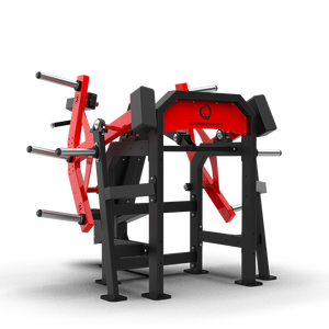 Équipement de fitness Qli QASP63, best-seller, presse à épaules commerciale en métal réglable, extra large, charge de plaques, 300 kg max. - Product Image 5