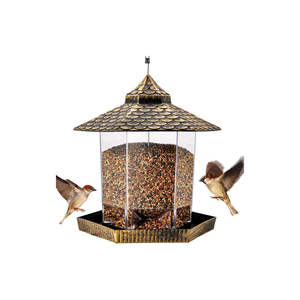 Comedero para Pájaros de Metal Colgante de Primera Calidad para Alimentar Aves Silvestres, Decoración para el Hogar - Product Image 6