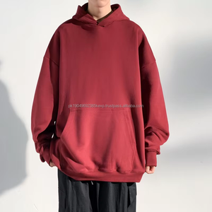 Sweat-shirts personnalisables de haute qualité OEM pour hommes, impression sérigraphique personnalisée, sweat-shirts longs pour hommes, sweat-shirt en molleton français gaufré - Product Image 1