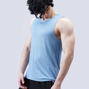 Custom Logo New Design <b>White</b> Mens Muscle Workout Sports Gym Vest Bodybuilding Stringer <b>Sleeveless</b> Tank <b>Top</b> for Men - Product Image 4