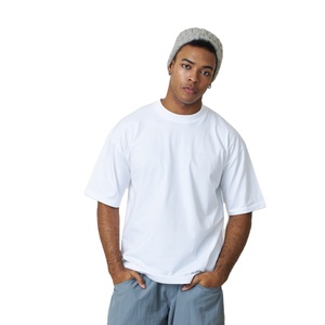 300gsm đồng bằng quá khổ T-Shirt siêu nặng 100% cotton chất lượng cao được thực hiện tại Thái Lan khoảng trống Áo sơ mi thả Vai Tùy Chỉnh - Product Image 1