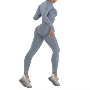 Conjuntos de Yoga Personalizados para Mujer, Ropa Deportiva, Ropa de Gimnasio, Conjuntos de Yoga a Precio Económico, Conjuntos de Yoga para Mujer 100% de Alta Calidad en Venta - Product Image 2