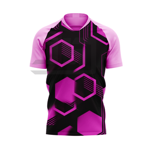 Camiseta Deportiva Personalizada con Cuello en V y Manga Corta, Logotipo Frontal, Duradera, 100% Algodón, Transpirable, de Secado Rápido, para Adultos - Product Image 6