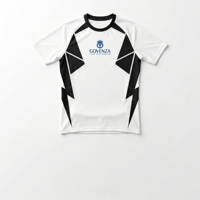 Conjunto de Camiseta de Fútbol Personalizada, Camiseta Deportiva de Manga Corta Raglán, Pantalones Cortos, Impresión Digital, Bloques de Color, Uniforme de Equipo, 100% Poliéster