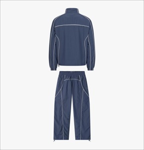 Lightweight Eco-Friendly Winter Polyester/Nylon Windproof Sporty Tracksuit Streetwear Style Custom Printing OEM Service - Product Image 4