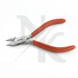 Alicates de Ángulo de Acero Inoxidable de Calidad Premium Nafko Industry de 130 mm, Herramientas y Equipos para Joyería, Alicates para Hacer Joyas - Product Image 2