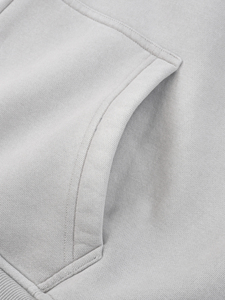 Sweat-shirt à capuche zippé streetwear personnalisé en coton épais, épaules tombantes, fabricant OEM ODM, sweat-shirt homme grande taille - Product Image 5