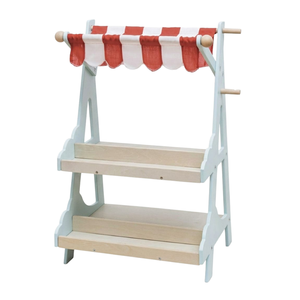 Juguete de Madera de Puesto de Mercado para Niños, Juego de Imitación de Tienda de Comestibles, Educativo, Montessori, Vietnam, Precio Económico - Product Image 1