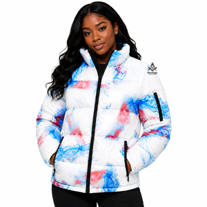 Veste matelassée imperméable et épaisse avec logo personnalisé, sublimée, pour l'hiver, style Regalia Maçonnique Héritage – Vente en gros - Product Image 3