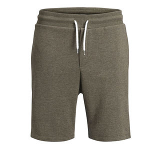 Nouvel article 2026 – Short tricoté uni pour homme, taille mi-haute avec cordon de serrage, décontracté et respirant en coton - Product Image 6