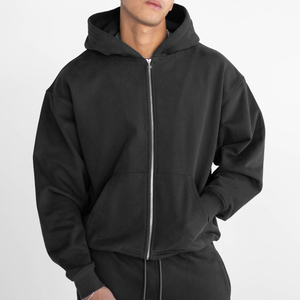 Survêtement en molleton pour homme de qualité supérieure, personnalisé, brodé, imprimé, épais, avec impression en relief - Product Image 2