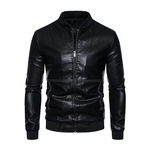 Chaqueta de Cuero para Hombre, Nueva Colección 2026, Alta Calidad, Personalizada, con Cuello Alto, Estilo Urbano, Forro de Lona y Logotipo Frontal - Product Image 5