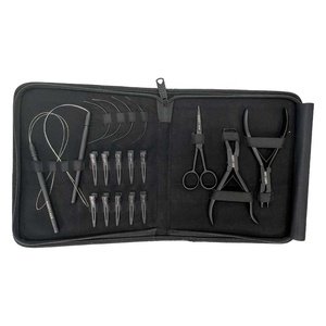 Kit d'outils pour extensions de cheveux personnalisées, accessoires et outils d'application professionnels pour extensions de cheveux - Product Image 1