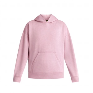 Sudadera con Capucha de Forro Polar de Color Sólido para Mujer, Corte Regular, Ropa Casual de Invierno con Bolsillo Delantero, Ecológica, Talla Grande - Product Image 3
