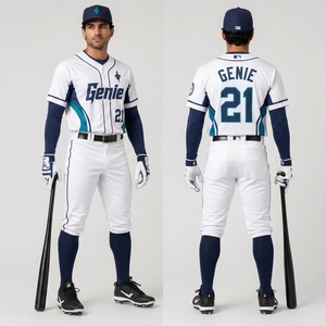 Uniforme de Béisbol Personalizado de Secado Rápido, Material de Poliéster Transpirable, Ropa de Competición - Product Image 6