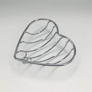 Support de Savon Métallique pour Comptoir, Plaqué Nickel et Or, Résistant à la Rouille, Plateau de Présentation Décoratif pour Savon, Ensemble de Salle de Bain - Product Image 6