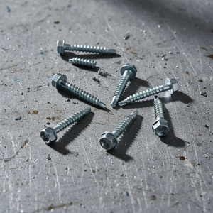 Premium Vietnam Hardware Supplier: Class 4.8 6.8 Inch Coarse Thread Hex Washer Head <b>Screws</b> - Product Image 1
