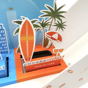 Caja de Regalo Rígida Tipo Concha 3D para Exhibición, Papel Recubierto, Forro de Esponja, Cierre Magnético, Diseño Multicapa para un Embalaje Eficaz de Productos para el Cuidado de la Piel - Product Image 1