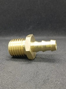 Raccord de tuyauterie hexagonal femelle en laiton forgé poli, filetage G, adaptateur de tube flexible à basse pression égal, 3/4 pouce, quincaillerie dorée - Product Image 4