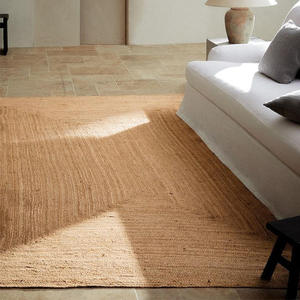 <b>Rustic</b> Style Jute Mat – Handmade Natural Fiber Floor Mat for Modern and Traditional Interior Decoration - Product Image 4