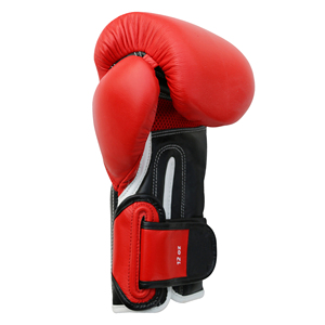 High Quality Boxing Training Gloves Pu Leather MMA Kickboxing Breathable <b>Hook</b> Loop Closure Moisture Wicking Customizable - Product Image 3