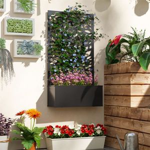 Collezione di Fioriere e Gabbie per Pomodori in Acciaio Zincato per Giardino - Product Image 6