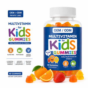 Gomitas Multivitamínicas Coloridas para Niños, Fórmula Premium con Vitaminas Seleccionadas, Empaque Personalizado, Servicio OEM - Product Image 1