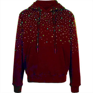 Sweat-shirts en coton personnalisés pour hommes, vêtements de marque privée, vente en gros pour les acheteurs de détail américains. - Product Image 4