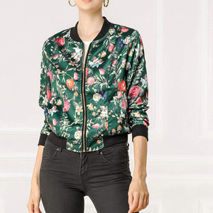 Best Quality Stylish Refined Wardrobe Women Printing Varsity <b>Jackets</b> Contemporary Apparel For Lifestyle For Online - Product Image 1