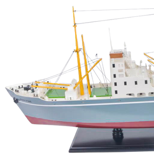 Bateau Maquette en Cèdre de Pin Irlandais de Haute Qualité 75cm, Peint à la Main, Décoration Nautique de Luxe pour la Maison, le Bureau, Cadeau, Artisanat - Product Image 3