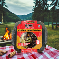 Dokkaebi Jajangmyeon Coréen Instantané Prêt-à-Consommer, Hot Pot Auton chauffant Épicé, Sous Vide, Malaisie, Durée de Conservation 11 Mois, Pour Adultes, Cuit
