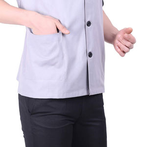 ชุดสครับแพทย์ชายสำหรับโรงพยาบาล ผ้าเนื้อยืด ชุดพยาบาล ชุดผ่าตัด - Product Image 4