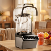 Mixeur de cuisine professionnel avec moteur puissant et conception robuste pour la restauration, mixeur électrique commercial