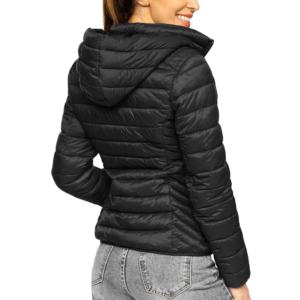 Veste matelassée unisexe surdimensionnée en tricot respirant, fabriquée sur mesure, imperméable, coupe-vent, à capuche, pour l'hiver, vente en gros - Product Image 2