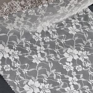 Tissu en dentelle extensible léger à motif floral, nylon et élasthanne, maille chaîne 137 cm, couleur personnalisable pour lingerie, robes et vêtements - Product Image 6