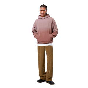 Pantalon de jogging personnalisé pour homme, coupe ample, en molleton de coton, infroissable, écologique, respirant, avec cordon de serrage et logo à la taille de la jambe gauche - Product Image 1