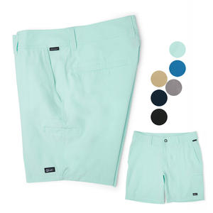 Men's Custom Casual Mid Knitted Solid Anti-Wrinkle Breathable Waterproof <b>Swimming</b> <b>Board</b> Shorts OEM Service Athletic Shorts - Product Image 6