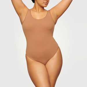 Body de Mujer con Logotipo Personalizado, Mono de Yoga con Estampado Sólido, Informal y a la Moda para Verano, Body Ajustado para Primavera - Product Image 2