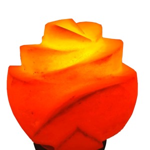 Lámpara de sal artesanal hecha con sal de roca del Himalaya natural para decoración del hogar - Product Image 2