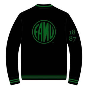 Pulls en tricot de qualité supérieure B2B avec logo brodé FAMU pour les sororités, les fraternités et les universités, unisexes. - Product Image 2