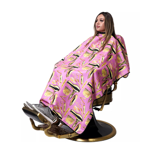Capas de Peluquería con Precio de Fábrica, Capas de Peluquería Extra Largas con Impresión Personalizada, Capas de Peluquería Profesionales Impermeables - Product Image 3